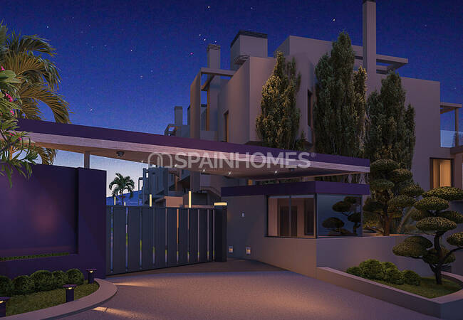 Mijas'ta Ferah ve Modern Tasarımlı Daireler 4