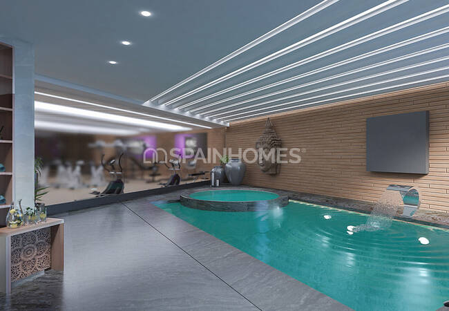 Mijas'ta Ferah ve Modern Tasarımlı Daireler 6