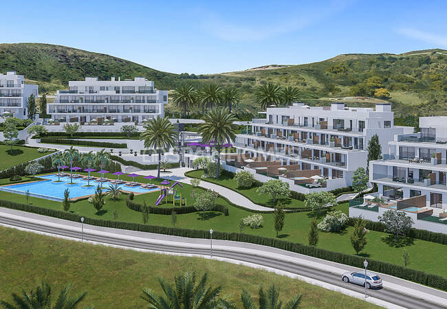 Mijas'ta Ferah ve Modern Tasarımlı Daireler 2