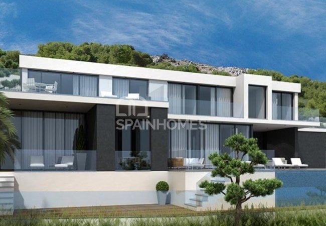 Altea Costa Blanca’da Havuzlu ve Modern Tasarımlı Villa 7