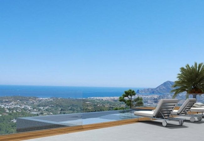 Altea Costa Blanca’da Havuzlu ve Modern Tasarımlı Villa 2