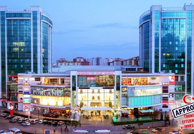 Beylikdüzü Shopping Stores with Rental Income Guarantee