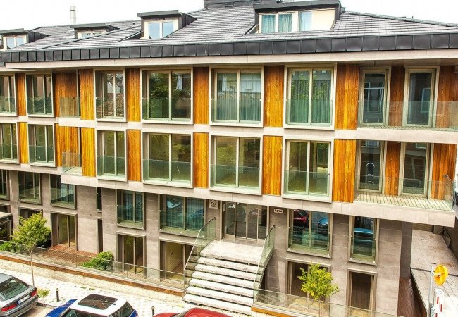 آپارتمان های با کیفیت با طراحی منحصر به فرد در استانبول شیشلی 1