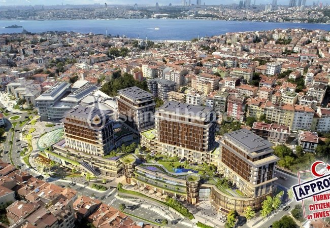 伊斯坦布尔乌斯库达尔享有博斯普鲁斯海峡景观的独家公寓