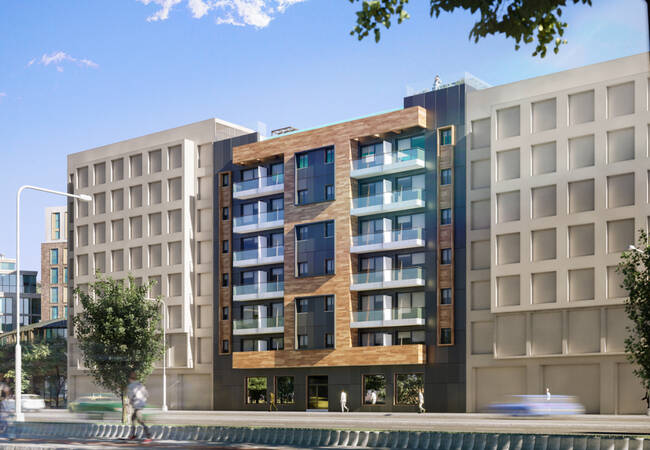 Malaga Lägenheter Med Smart Home-app I Ett Urbant Komplex 1