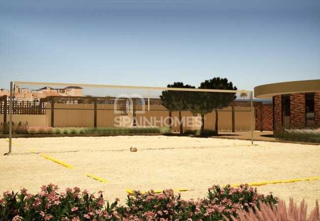 San Javier’de Golf Sahalarına Bakan Ferah Villalar 11