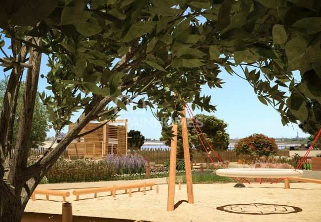 San Javier’de Golf Sahalarına Bakan Ferah Villalar 14