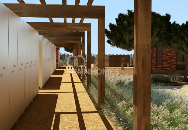 San Javier’de Golf Sahalarına Bakan Ferah Villalar 16