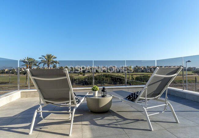 San Javier’de Golf Sahası Manzaralı Ferah Müstakil Villalar 8