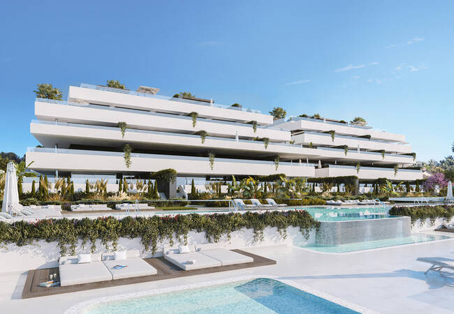 New Estepona Apartments at Favorite Location in Golden Mile 1
