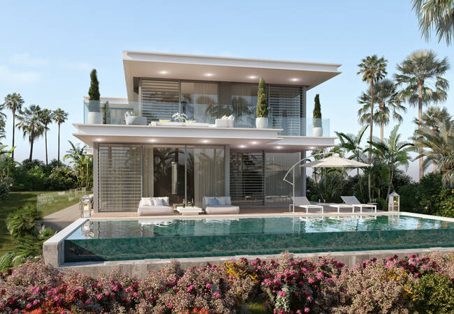 Marbella'da Lüks Yaşam Fırsatı Sunan Manzaralı Villalar 1