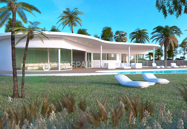 Fuengirola'da Eşsiz Tasarımlı Deniz Manzaralı Villalar 2