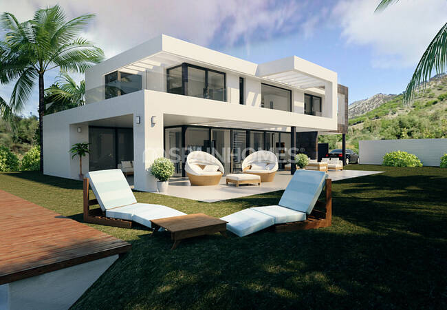 Villas Con Encanto Con Piscina Privada Y Jardín En Mijas 11