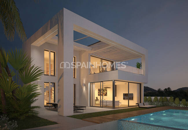 Villas Con Encanto Con Piscina Privada Y Jardín En Mijas 3
