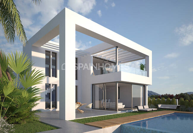 Villas Con Encanto Con Piscina Privada Y Jardín En Mijas 4