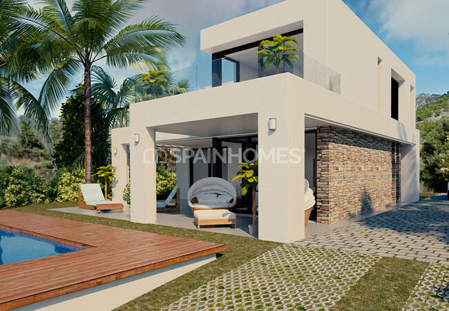 Villas Con Encanto Con Piscina Privada Y Jardín En Mijas 6