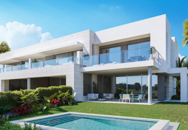Energy Efficient Twin Houses with Private Pool in Marbella 1