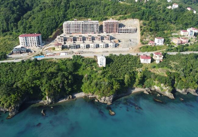 Trabzon’da Önü Kapanmaz Deniz Manzaralı Geniş Daireler 1