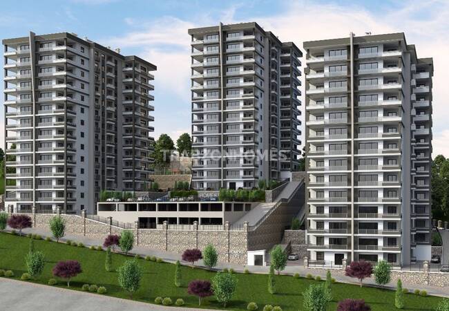 Quality Apartments for Sale in a Residential Complex in Trabzon 1