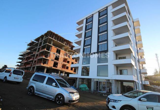 Real Estate with Sea View in Complex in Ortahisar Trabzon