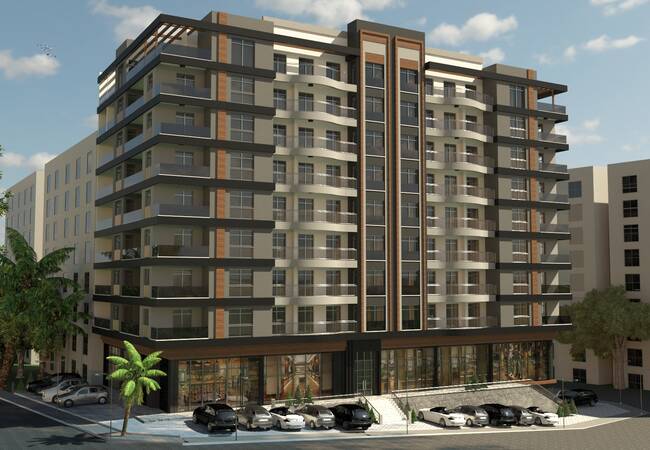 Brand New Apartments with City View in Bursa Osmangazi 1