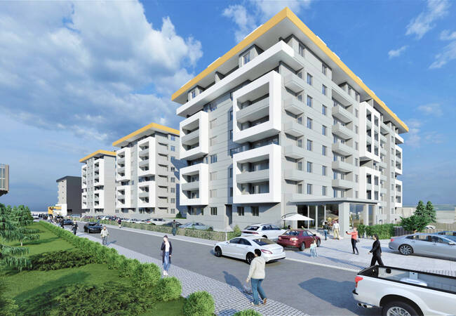 Real Estate in a Complex in the Heart of the City in Bursa 1