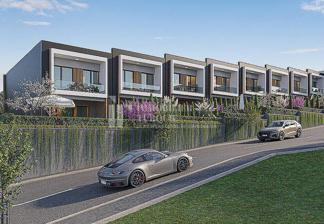 Villas De 4 Chambres Avec Jardins Privés À Bursa Nilufer 1