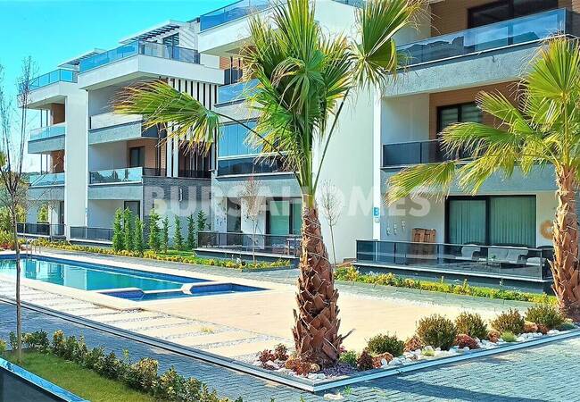 Duplex 3+1 Apartments in a Complex with Pool in Bursa Gemlik