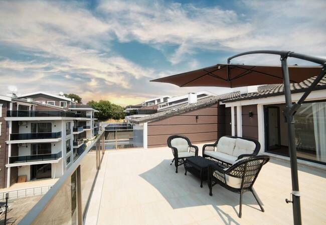 Duplex Apartment with Sea and Nature View in Yalova Cinarcik