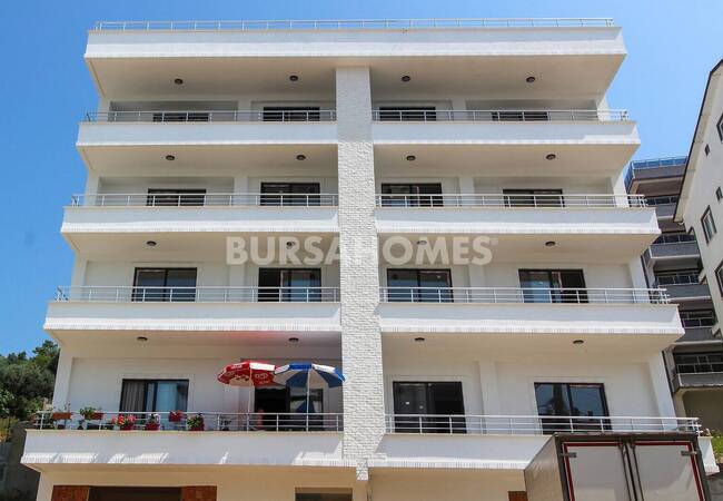 Spacious Apartments with Sea View and Parking Lot in Yalova