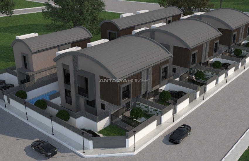 Luxurious Villas for Sale with Contemporary Architecture in Antalya