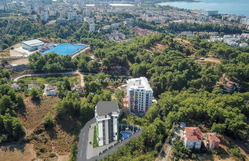 New 1+1 Apartments in Alanya 800 Mt to the Beach 13