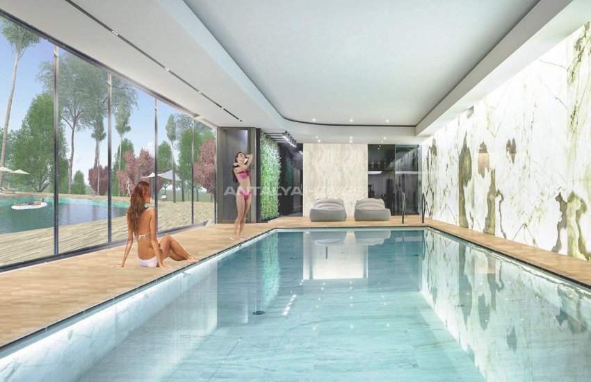 New 1+1 Apartments in Alanya 800 Mt to the Beach 10