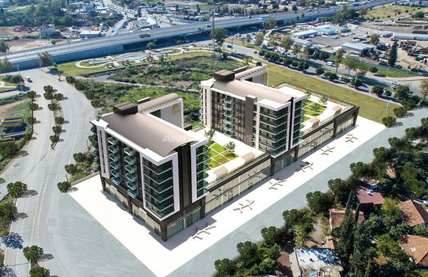 New Apartments in Kepez Antalya Near the Beltway 8