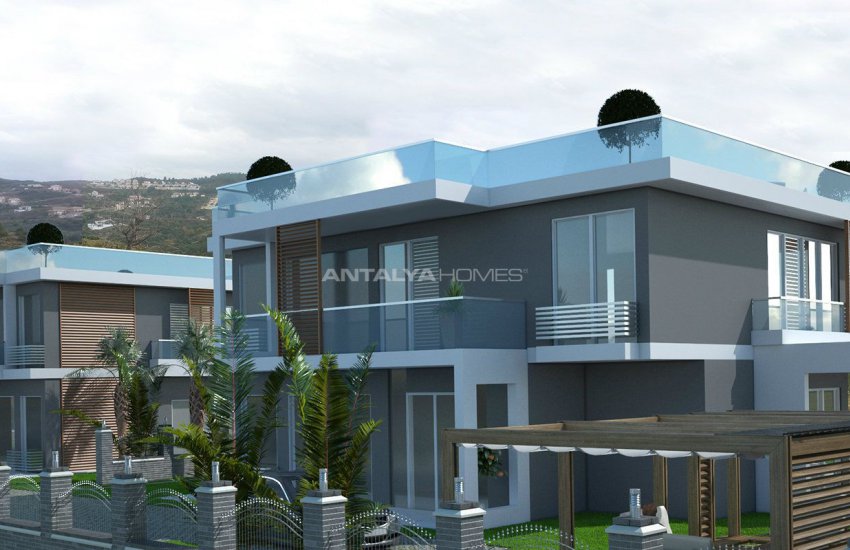 Impressive Villas in Alanya Kargicak with Sea View 4