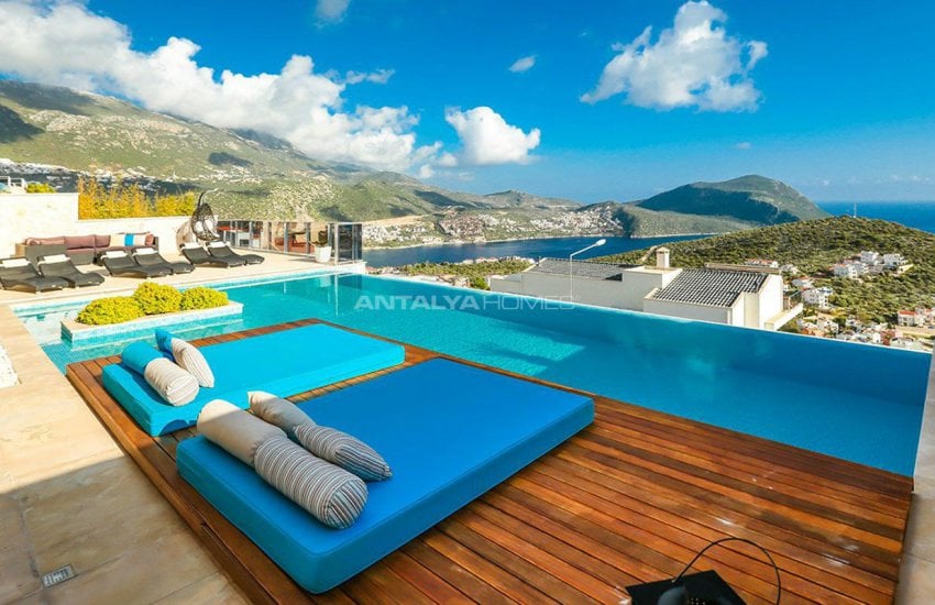 Makelloses Design Kalkan Villa Zu Fuß Zum Strand 2
