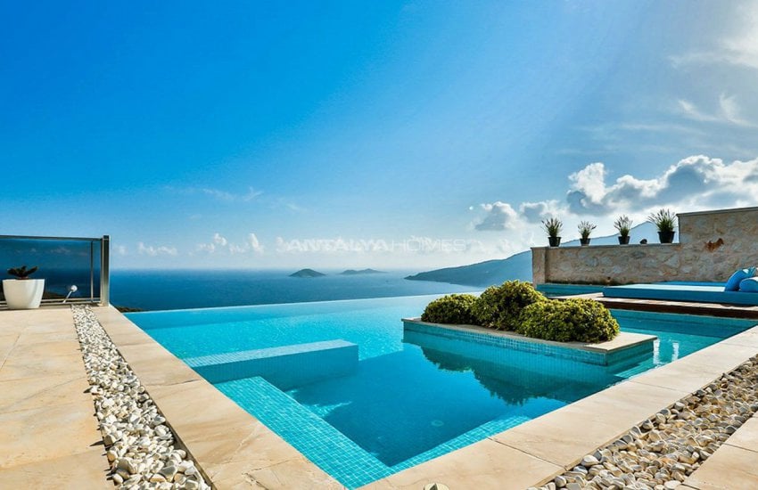 Makelloses Design Kalkan Villa Zu Fuß Zum Strand 7