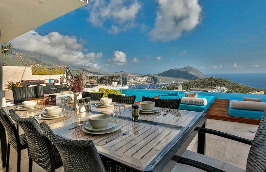 Makelloses Design Kalkan Villa Zu Fuß Zum Strand 8