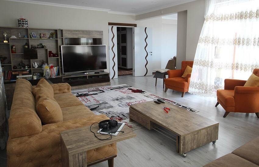 5+1 Spacious Apartment in Lara Antalya with 2 Kitchens 1