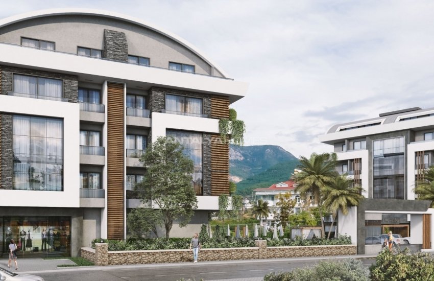 New Apartments in a Luxurious Complex in Alanya Oba 5