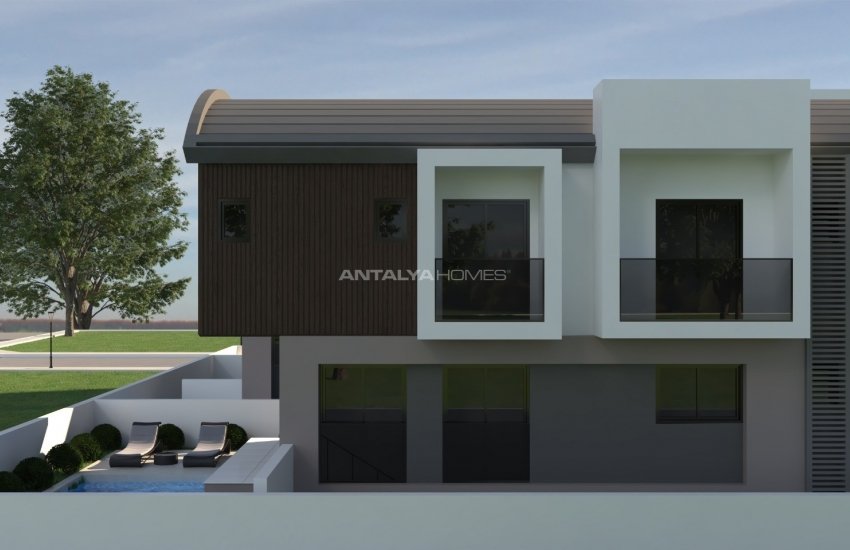 فلل فاخرة للبيع بهندسة معمارية معاصرة في انطاليا 8