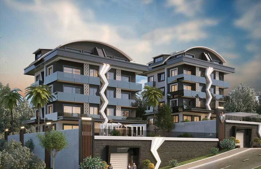 Charming Duplex Apartments Close to Alanya's Center