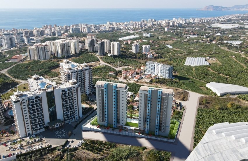 South-front Apartments in a Calm Area in Alanya Mahmutlar 7