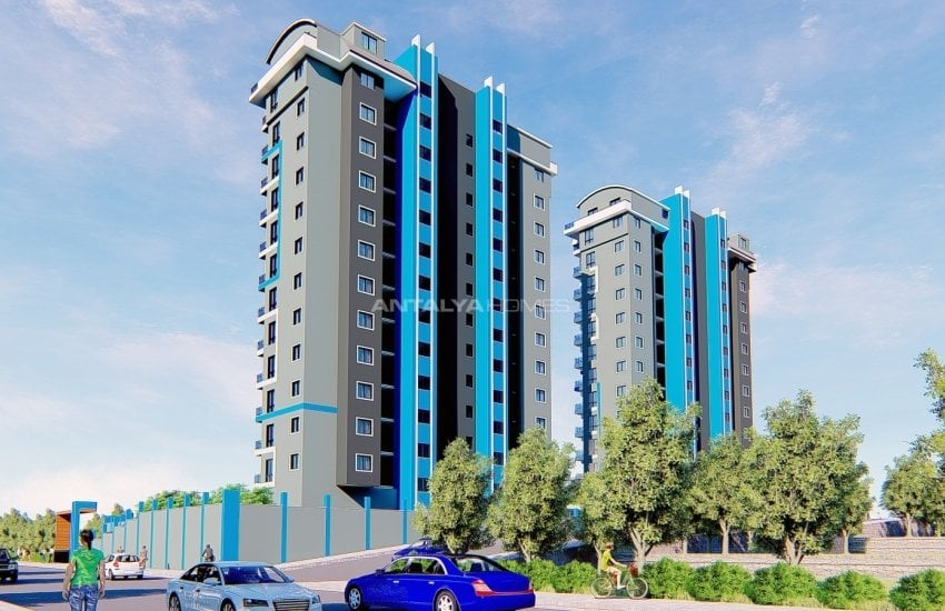 South-front Apartments in a Calm Area in Alanya Mahmutlar 15