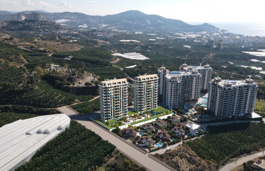 South-front Apartments in a Calm Area in Alanya Mahmutlar 6