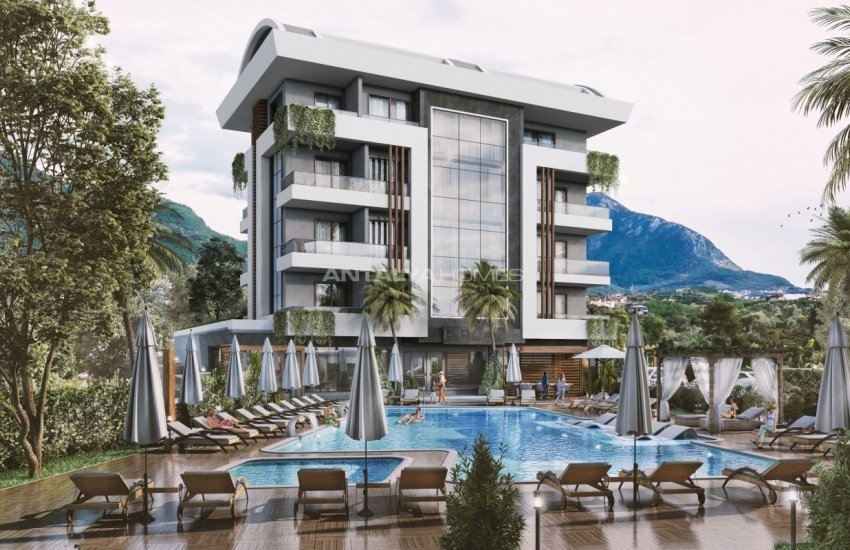 New Apartments in a Luxurious Complex in Alanya Oba 4