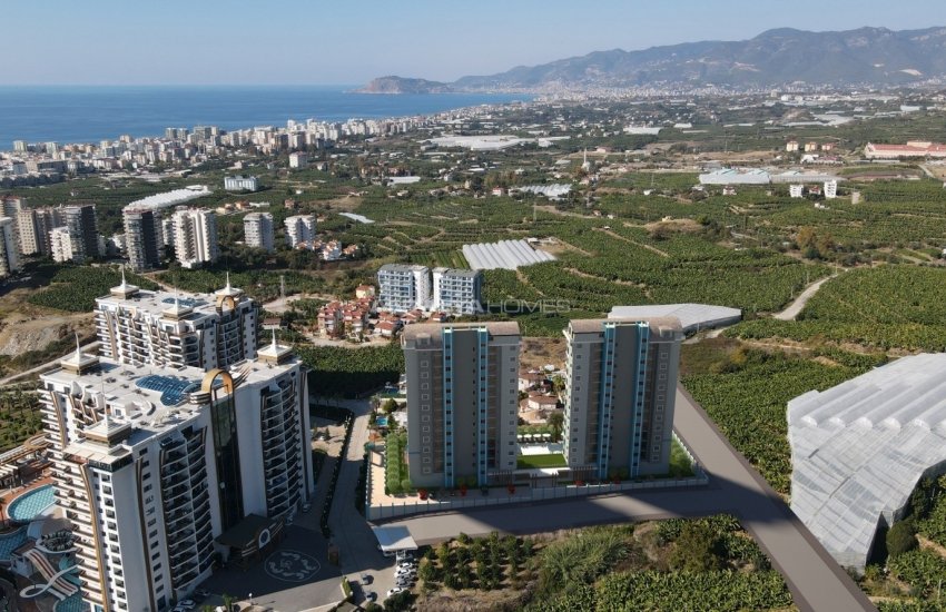 South-front Apartments in a Calm Area in Alanya Mahmutlar 33
