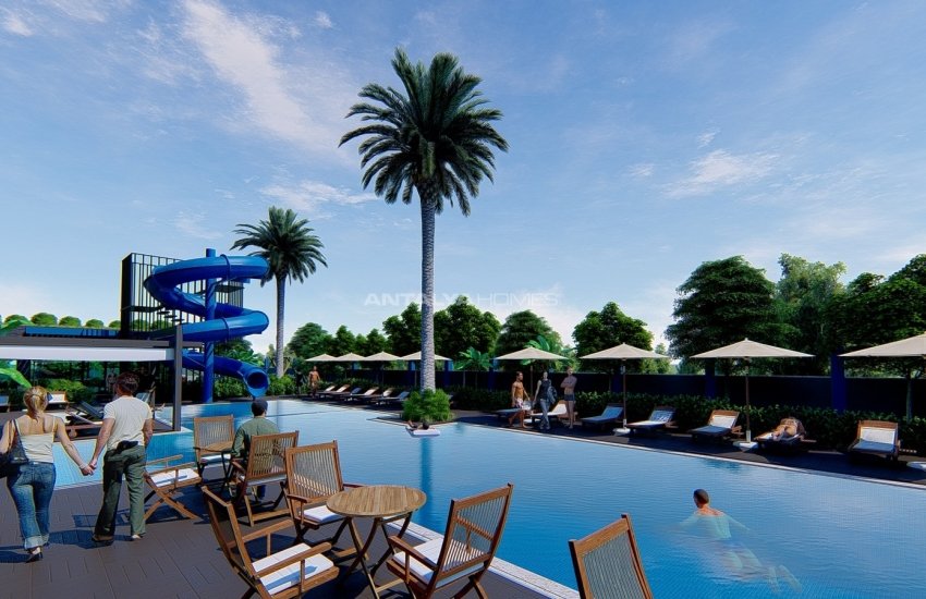 South-front Apartments in a Calm Area in Alanya Mahmutlar 21