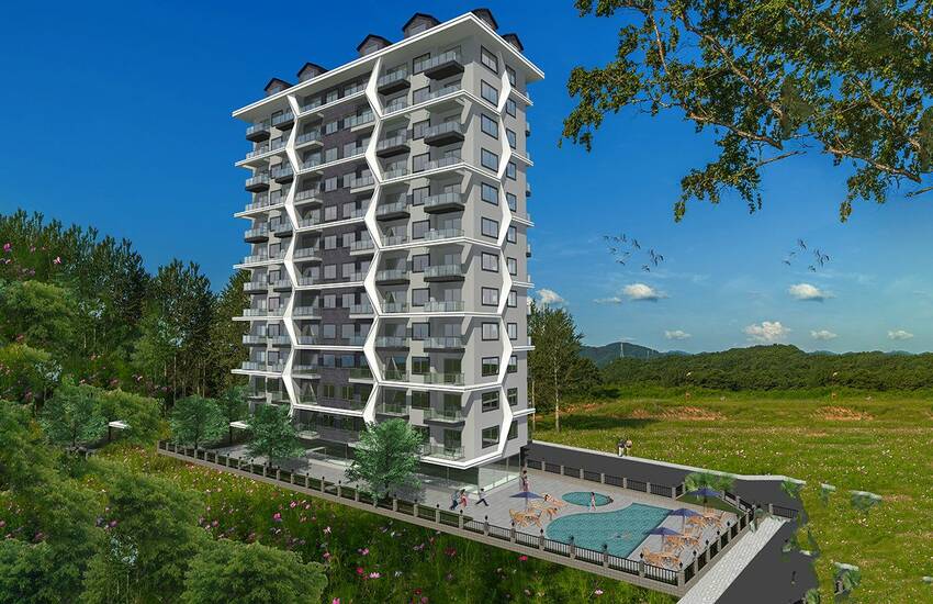 Centrally Located Alanya Apartments 350 Mt to the Beach