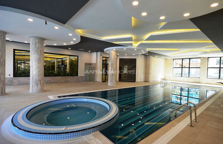 Kargıcak’ta Özel Plaja Sahip Deniz Manzaralı Daireler 16